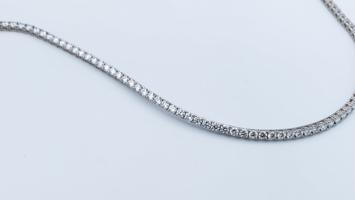 Lucent Tennis Necklace