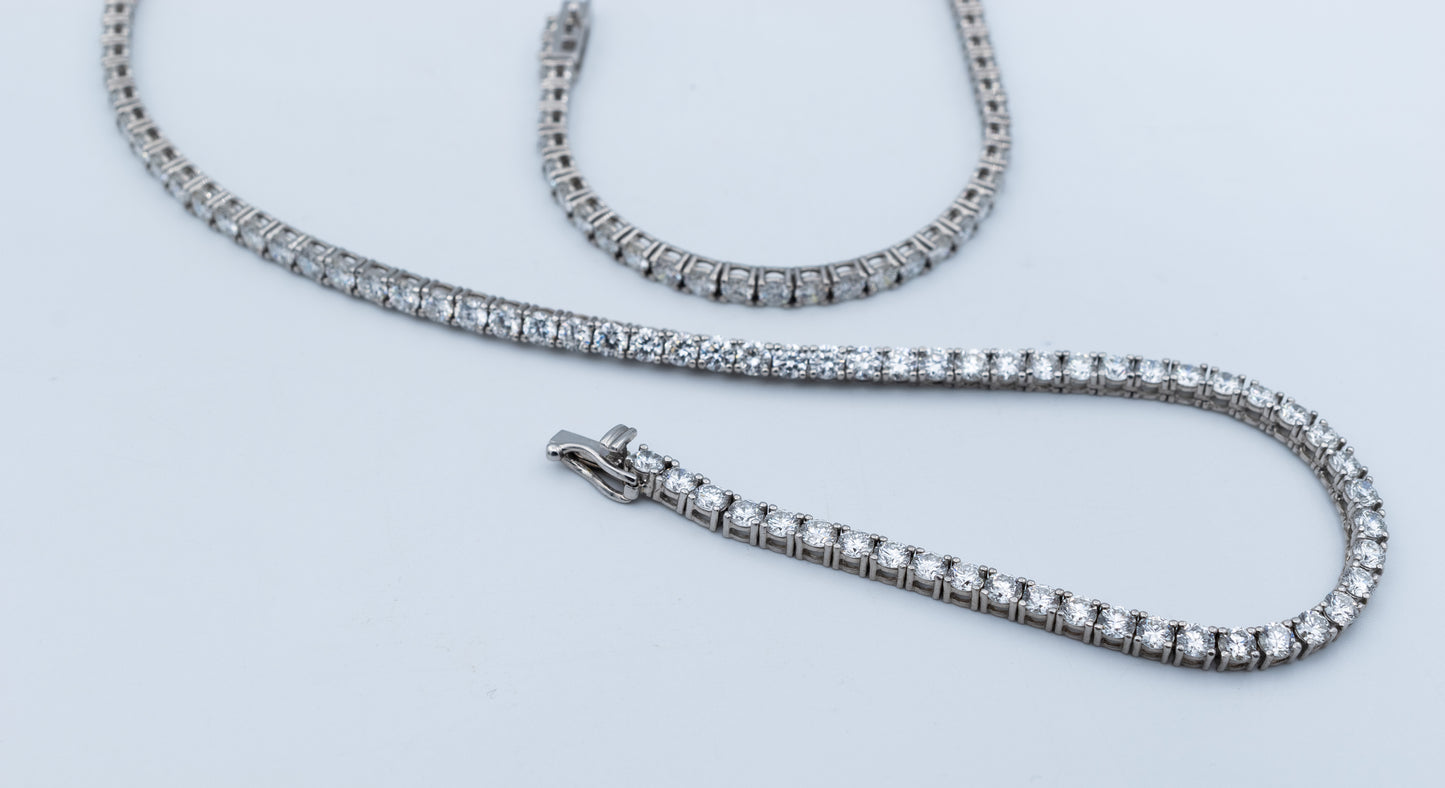 Lucent Tennis Necklace