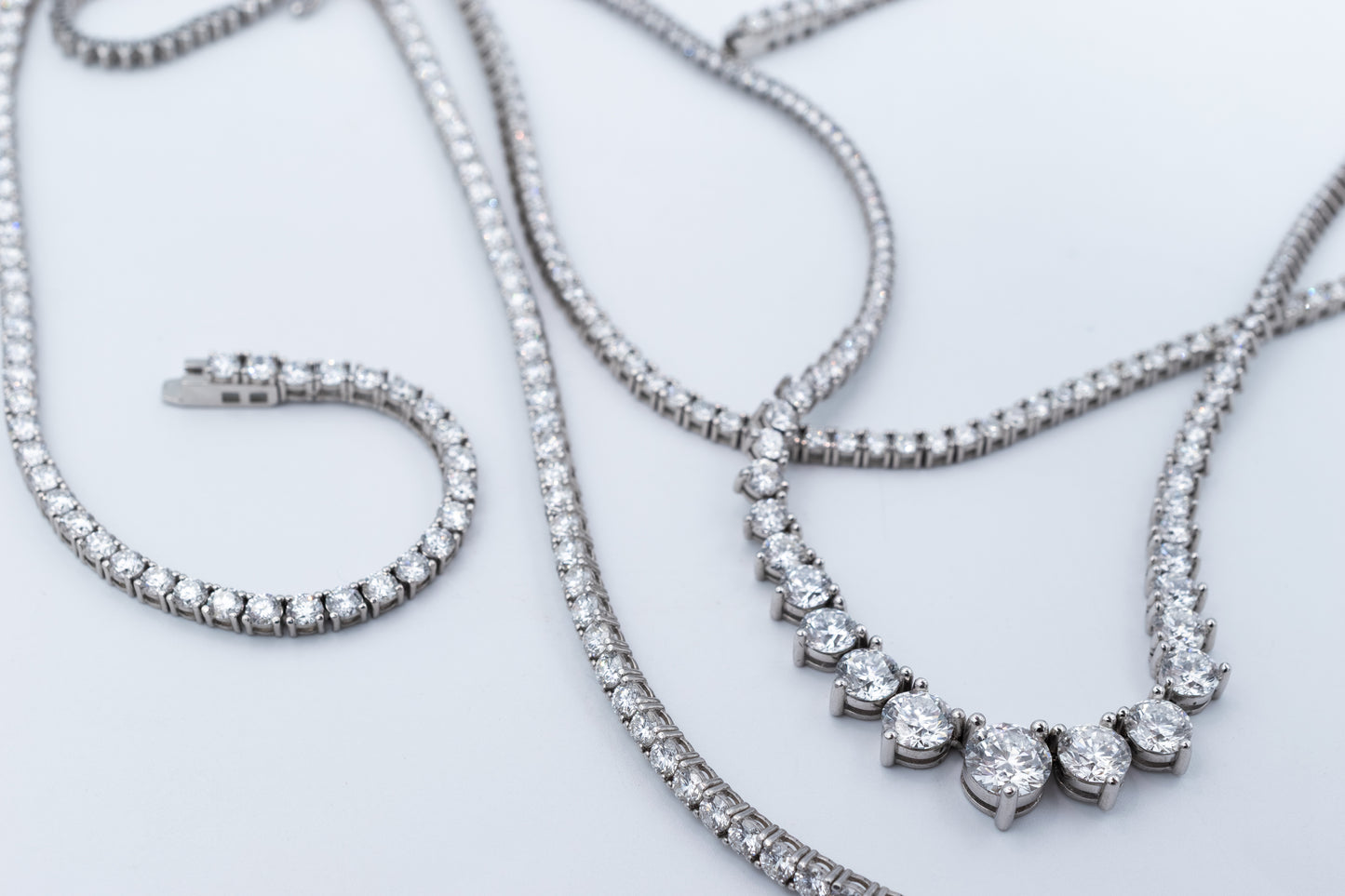 Gradia Tennis Necklace