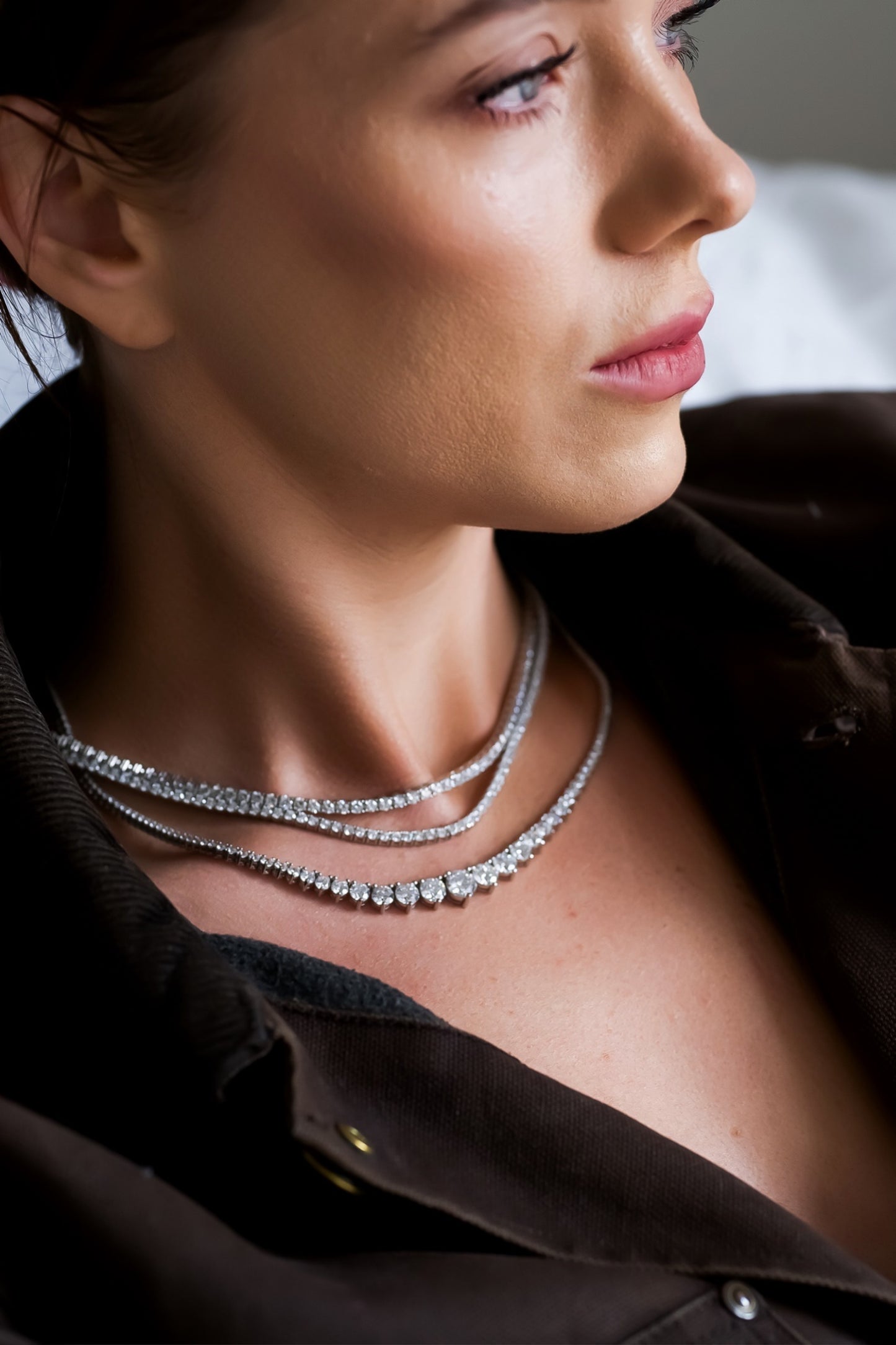 Gradia Tennis Necklace