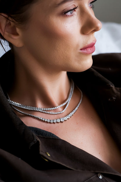 Gradia Tennis Necklace